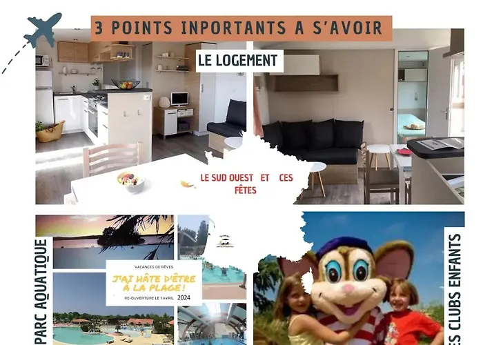 Confort + Piscine Ferienhaus *